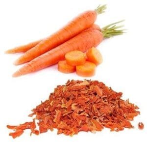 Manufacturer and Exporter of Sun Dried Carrot Flakes